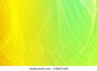 Light Green, Red vector colorful blur background. New colored illustration in blur style with gradient. Background for a cell phone.