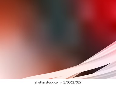 Color verde claro, textura abstracta de color rojo vectorial. Una elegante ilustración brillante con gradiente. Nuevo estilo para el diseño de su negocio.