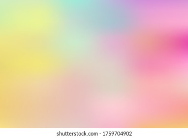 Light Green, Red vector colorful blur backdrop. Colorful abstract illustration with gradient. Completely new design for your business.