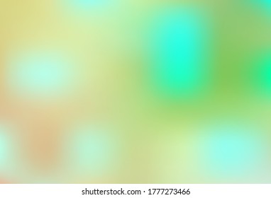 Light Green, Red vector colorful blur backdrop. Colorful abstract illustration with gradient. Smart design for your work.
