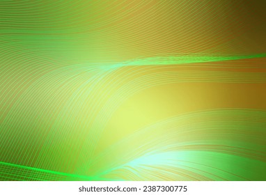 Light Green, Red vector colorful abstract texture. Colorful abstract illustration with gradient. New style design for your brand book.