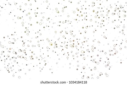 Light Green, Red vector  cover with spots. Beautiful colored illustration with blurred circles in nature style. Pattern can be used as texture of water, rain drops.