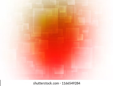 Light Green, Red vector cover in polygonal style. Modern abstract illustration with colorful rectangles. Pattern can be used for websites.
