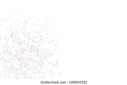 Light Green, Red vector cover with spots. Modern abstract illustration with colorful water drops. Design for business adverts.