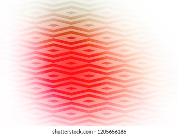 Light Green, Red vector cover in polygonal style. Abstract gradient illustration with triangles. Pattern for commercials.