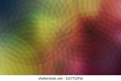 Light Green, Red vector cover with spots. Modern abstract illustration with colorful water drops. Pattern can be used for beautiful websites.