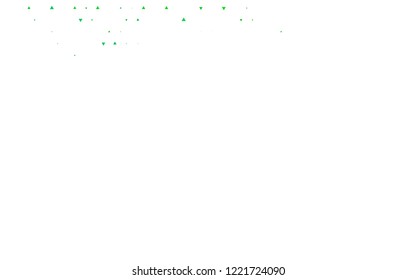 Light Green, Red vector cover in polygonal style. Modern abstract illustration with colorful triangles. Pattern for commercials.