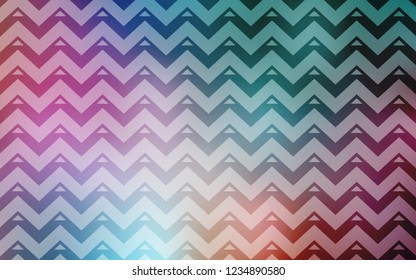 Light Green, Red vector cover with polygonal style. Abstract gradient illustration with triangles, lines. Smart design for your adverts.