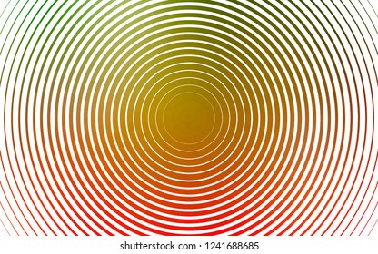 Light Green, Red vector cover with spots. Abstract illustration with colored bubbles in nature style. Design for business adverts.