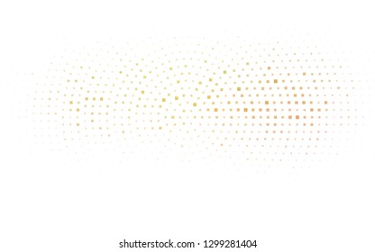 Light Green, Red vector cover in polygonal style. Rectangles on abstract background with colorful gradient. The template can be used as a background.
