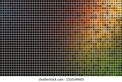 Light Green, Red vector cover in polygonal style. Rectangles on abstract background with colorful gradient. Pattern for busines ad, booklets, leaflets