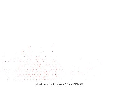 Light Green, Red vector cover in polygonal style. Modern abstract illustration with colorful rectangles. Smart design for your business advert.