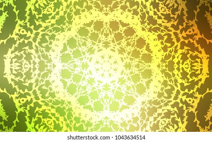 Light Green, Red vector doodle bright template. Modern geometrical abstract illustration with doodles drawn by child. Hand painted design for web, leaflet, textile.