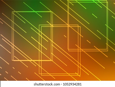 Light Green, Red vector doodle blurred background. Shining colored illustration with doodles in Zen tangle style. Hand painted design for web, wrapping, wallpaper.