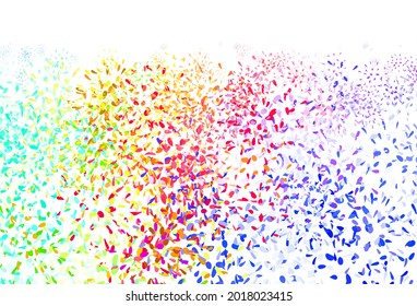 Light Green, Red vector doodle background with leaves. New colorful illustration in doodle style with leaves. Brand new style for your business design.