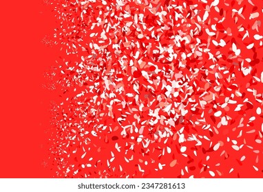 Light Green, Red vector elegant background with leaves. leaves on blurred abstract background with gradient. Brand new design for your business.