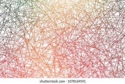 Light Green, Red vector geometric simple minimalistic background, which consist of triangles on white background. Triangular pattern with gradient for your business design. 