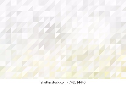 Light Green, Red vector geometric simple minimalistic background, which consist of triangles on white background. Triangular pattern with gradient for your business design. 