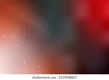 Light Green, Red vector Glitter abstract illustration with blurred drops of rain. Modern abstract illustration with colorful water drops. Smart design for business ads.