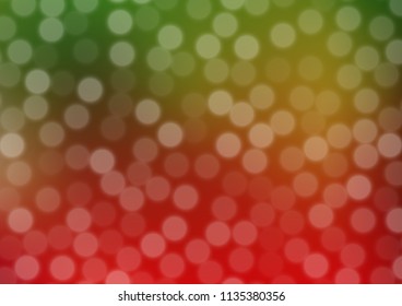 Light Green, Red vector glossy abstract template. Glitter abstract illustration with an elegant design. The template can be used for your brand book.