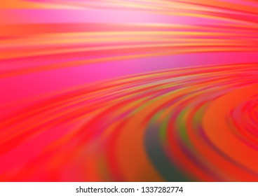Light Green, Red vector glossy abstract template. Colorful illustration in abstract style with gradient. Brand new style for your business design.