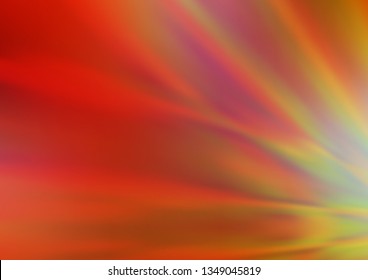 Light Green, Red vector glossy abstract background. A vague abstract illustration with gradient. A completely new template for your design.