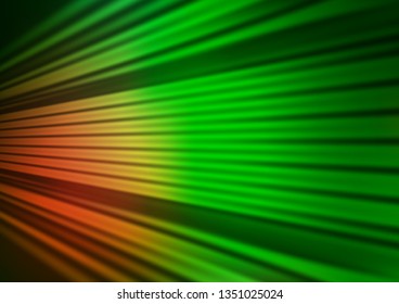 Light Green, Red vector glossy abstract background. Colorful abstract illustration with gradient. The best blurred design for your business.