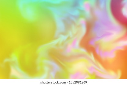 Light Green, Red vector glossy abstract layout. Colorful abstract illustration with gradient. New design for your business.