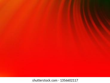 Light Green, Red vector glossy abstract background. Creative illustration in halftone style with gradient. The template for backgrounds of cell phones.