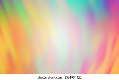 Light Green, Red vector glossy abstract layout. Colorful illustration in abstract style with gradient. Background for a cell phone.