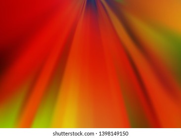 Light Green, Red vector glossy abstract template. An elegant bright illustration with gradient. A new texture for your design.