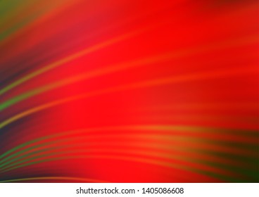 Light Green, Red vector glossy abstract template. An elegant bright illustration with gradient. Brand new style for your business design.