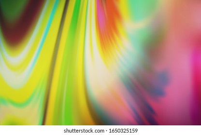 Diseño abstracto brillante de color verde claro, vector rojo. Una ilustración de color completamente nueva en un estilo borroso. Nuevo diseño para su negocio.