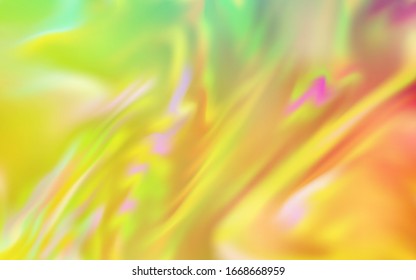 Light Green, Red vector glossy abstract layout. Shining colored illustration in smart style. The best blurred design for your business.