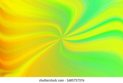 Light Green, Red vector glossy abstract layout. Creative illustration in halftone style with gradient. New design for your business.