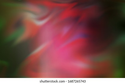 Fondo abstracto brillante de color verde claro, vector rojo. Ilustración abstracta moderna con degradado. Fondo para los diseños.