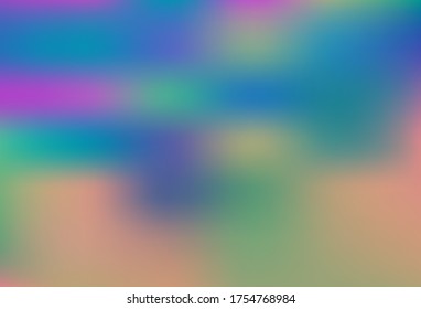 Verde claro, rojo vectorial brillante fondo abstracto. Ilustración colorida en estilo abstracto con gradiente. Nuevo diseño de estilo para tu libro de marca.
