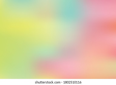 Light Green, Red vector glossy abstract background. Modern abstract illustration with gradient. New design for your business.