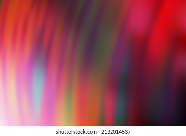 Light Green, Red vector glossy abstract layout. Colorful illustration in abstract style with gradient. Completely new design for your business.