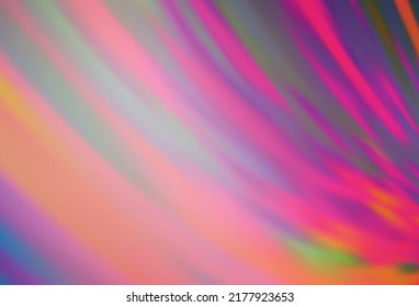 Light Green, Red vector glossy abstract layout. New colored illustration in blur style with gradient. New way of your design.