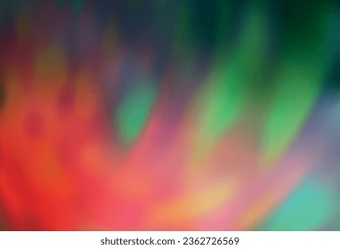 Light Green, Red vector glossy abstract backdrop. Shining colorful illustration in smart style. Completely new design for your business.