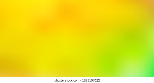 Light green, red vector gradient blur drawing. Blur colorful illustration in brand new style. Modern design for your apps.