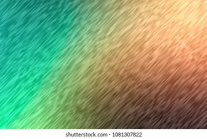 Light Green, Red vector layout with flat lines. Modern geometrical abstract illustration with staves. The pattern can be used for websites.