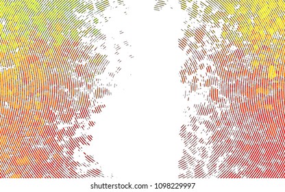 Light Green, Red vector layout with flat lines. Modern geometrical abstract illustration with staves. The template can be used as a background.