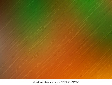 Light Green, Red vector layout with flat lines. Blurred decorative design in simple style with lines. The template can be used as a background.