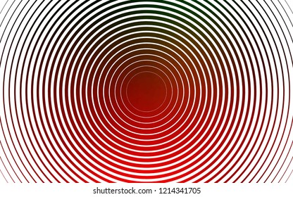 Light Green, Red vector layout with circle shapes. Illustration with set of shining colorful abstract circles. Pattern for ads, leaflets.