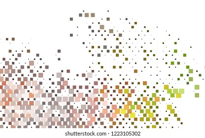 Light Green, Red vector layout with lines, rectangles. Beautiful illustration with rectangles and squares. Pattern can be used for websites.