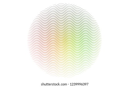 Light Green, Red vector layout with flat lines. Glitter abstract illustration with colored sticks. Pattern for business booklets, leaflets.