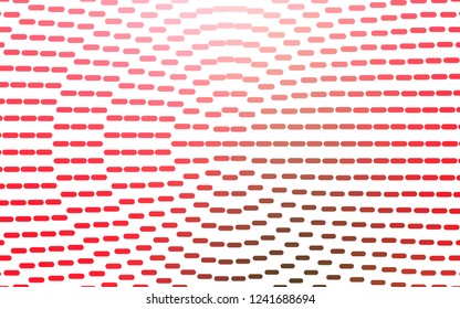 Light Green, Red vector layout with flat lines. Glitter abstract illustration with colored sticks. Pattern for ads, posters, banners.