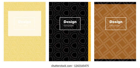 Light Green, Red vector layout for Leaflets. Abstract booklet on colored background with gradient. Pattern for leaflets, booklets.
